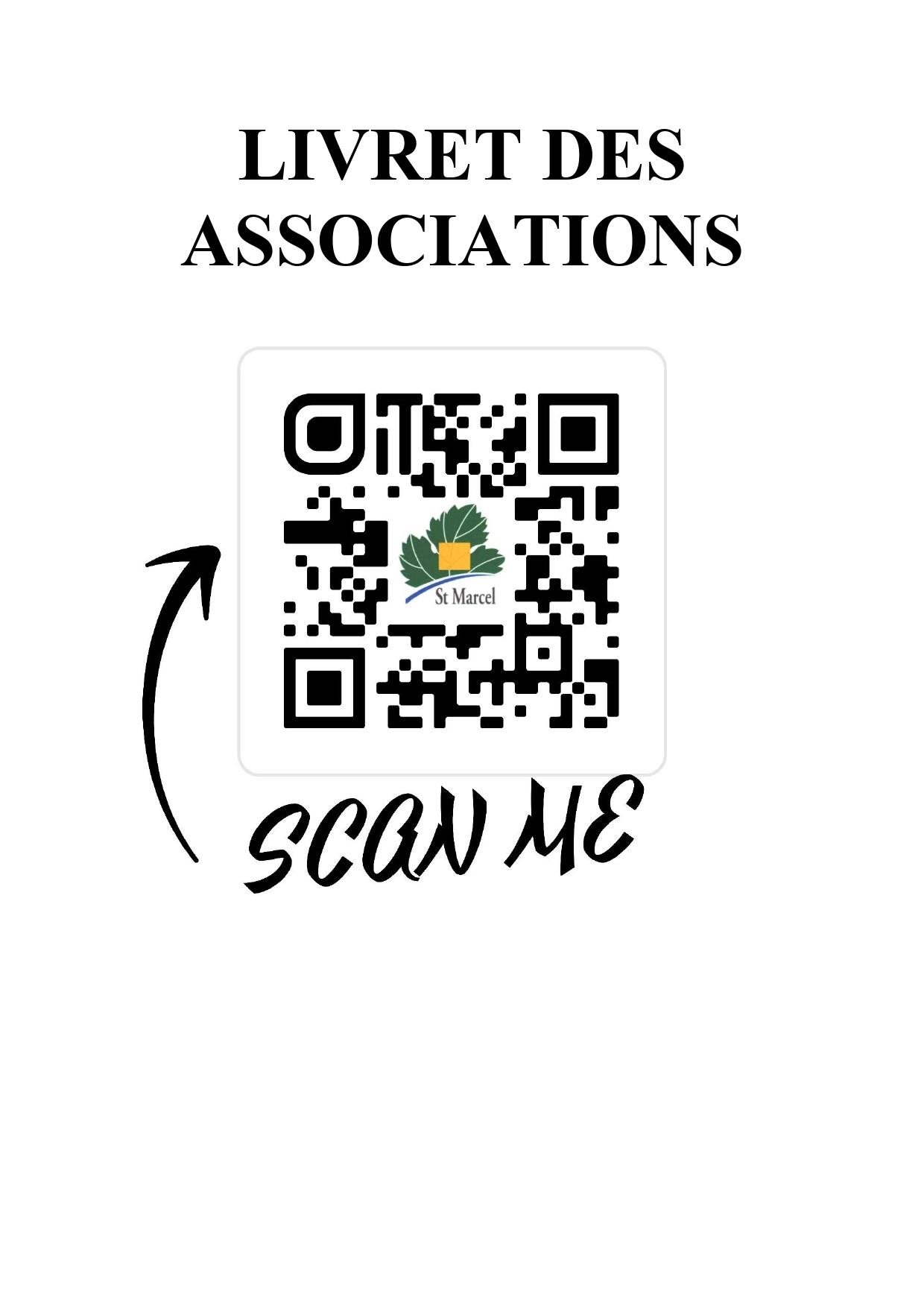 QR CODE LIVRET DES ASSOCIATIONS